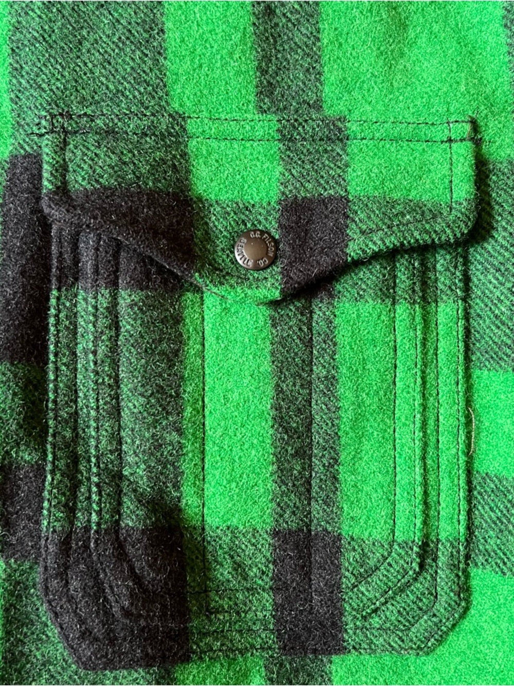 Filson "Acid Plaid" Mackinaw Wool Jac Shirt | Rare Limited Edition - Picture 2 of 16